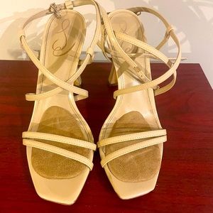 Sam Edelman nude heels, size 8